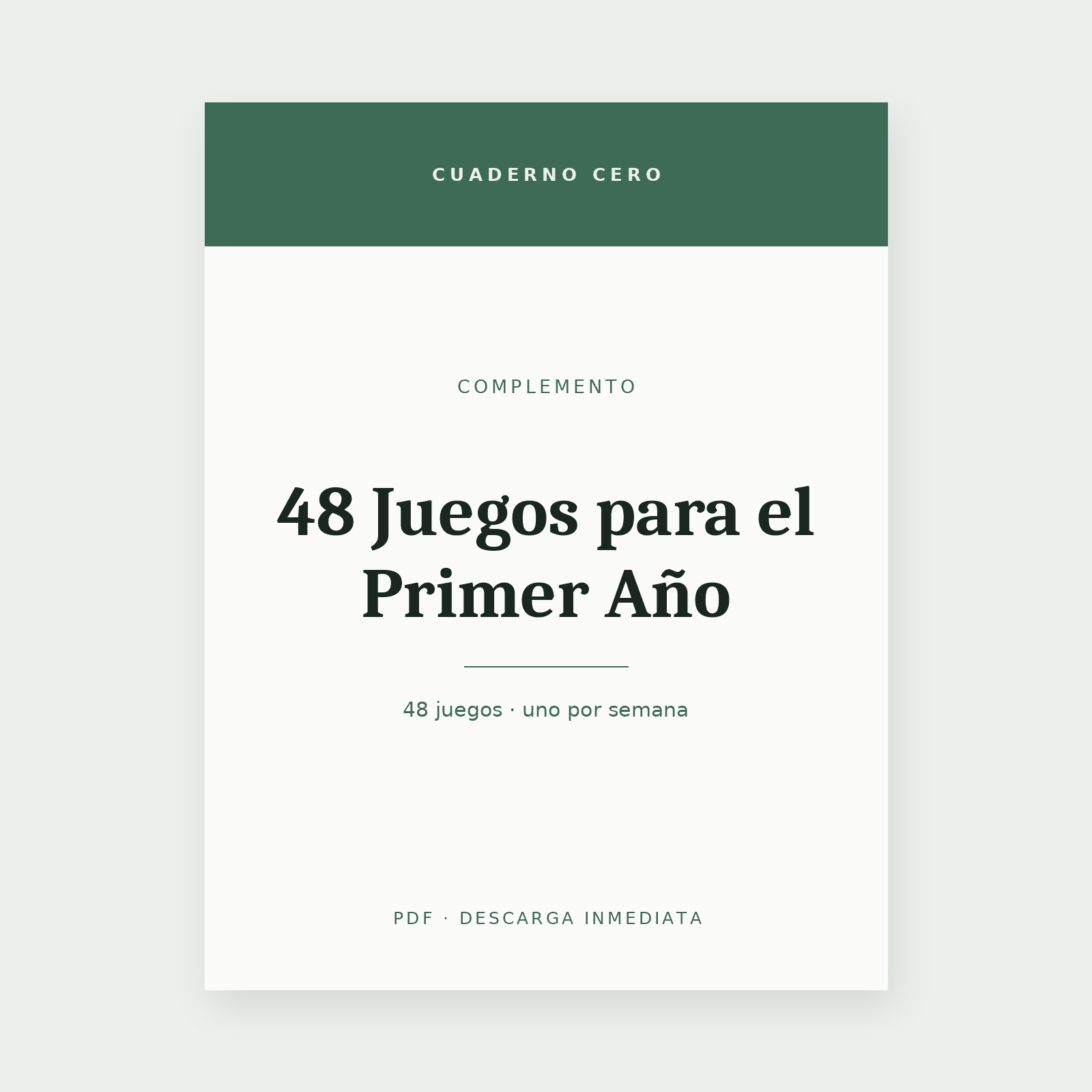 48 Juegos para el Primer Año